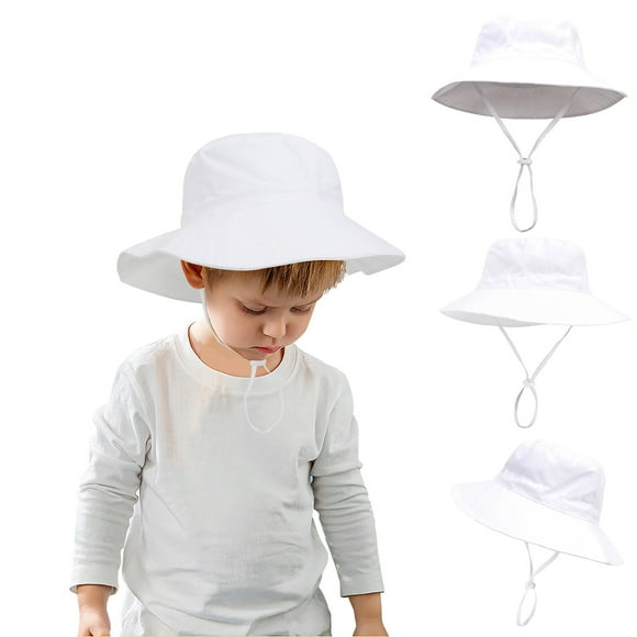 LSLJS Toddler Baby Summer Sun Protection Fashion Solid Color Sun-Hat Cute Sunscreen Hat Cap, Kids Hat