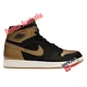 thumbnail image 2 of Size US 10 - N I-K-E A i r-Jor-dan 1 Retro OG High Black Gold, 2 of 2