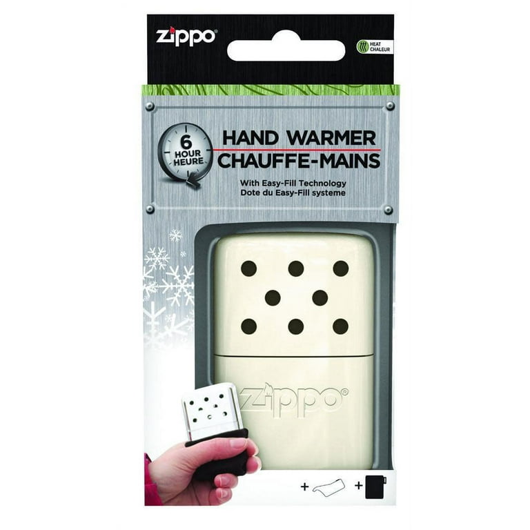 Zippo 6-Hour Pearl Refillable Hand Warmer 