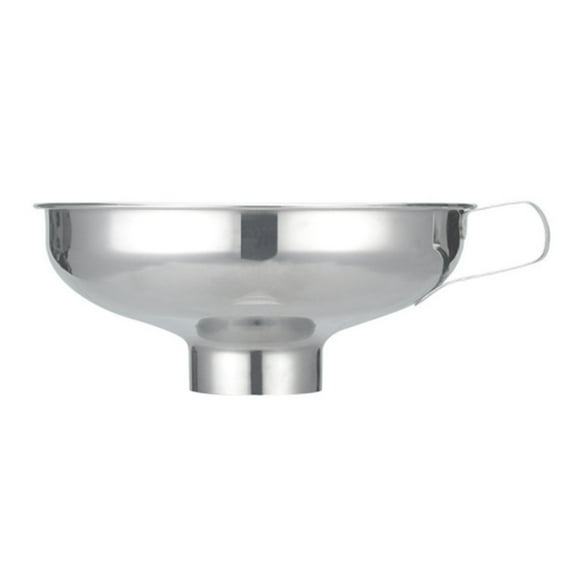 Raindrops Wide Mouth Funnel Funnel for Liquids Jam Funnel Size 1 Silver