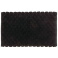 thumbnail image 1 of HANDWOVEN POMPOM BATH MAT (BLACK) (20 x 32), 1 of 1