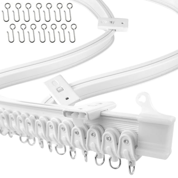 Cortina de techo Urban Red, flexible y doblable, 5 m, blanca