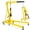 Yellow, variant on Engine Leveler 1500 lbs Capacity Heavy Duty Steel Hoist with Adjustable Handle 3-Position 360° Swivel Hooks for Car Truck Auto Repair Shop Black Yellow