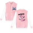 thumbnail image 1 of Chaqueta de béisbol de Lilo Stitch para hombres y mujeres, Sudadera con capucha de los años 90, Y2k, niños, niñas, chaquetas Harajuku, ropa de calle, abrigos universitarios, 1 of 4