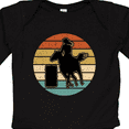 thumbnail image 4 of Inktastic Rodeo Barrel Racing Cowgirl Girls Long Sleeve Baby Bodysuit, 4 of 5