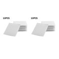 thumbnail image 4 of sweethay Cintas mágicas para sofá Cintas de sujeción autoadhesivas sin rastro Antideslizante Pinzas mágicas cuadradas de 6 cm, Blanco, 10 Blanco 10 piezas 2Conjunto, 4 of 6
