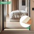 thumbnail image 6 of Floor Transition Strip, 6.56FT Door Transition Strip Floor Cover Height Within 2/5Inch [Maple Wood Grain], 6 of 6