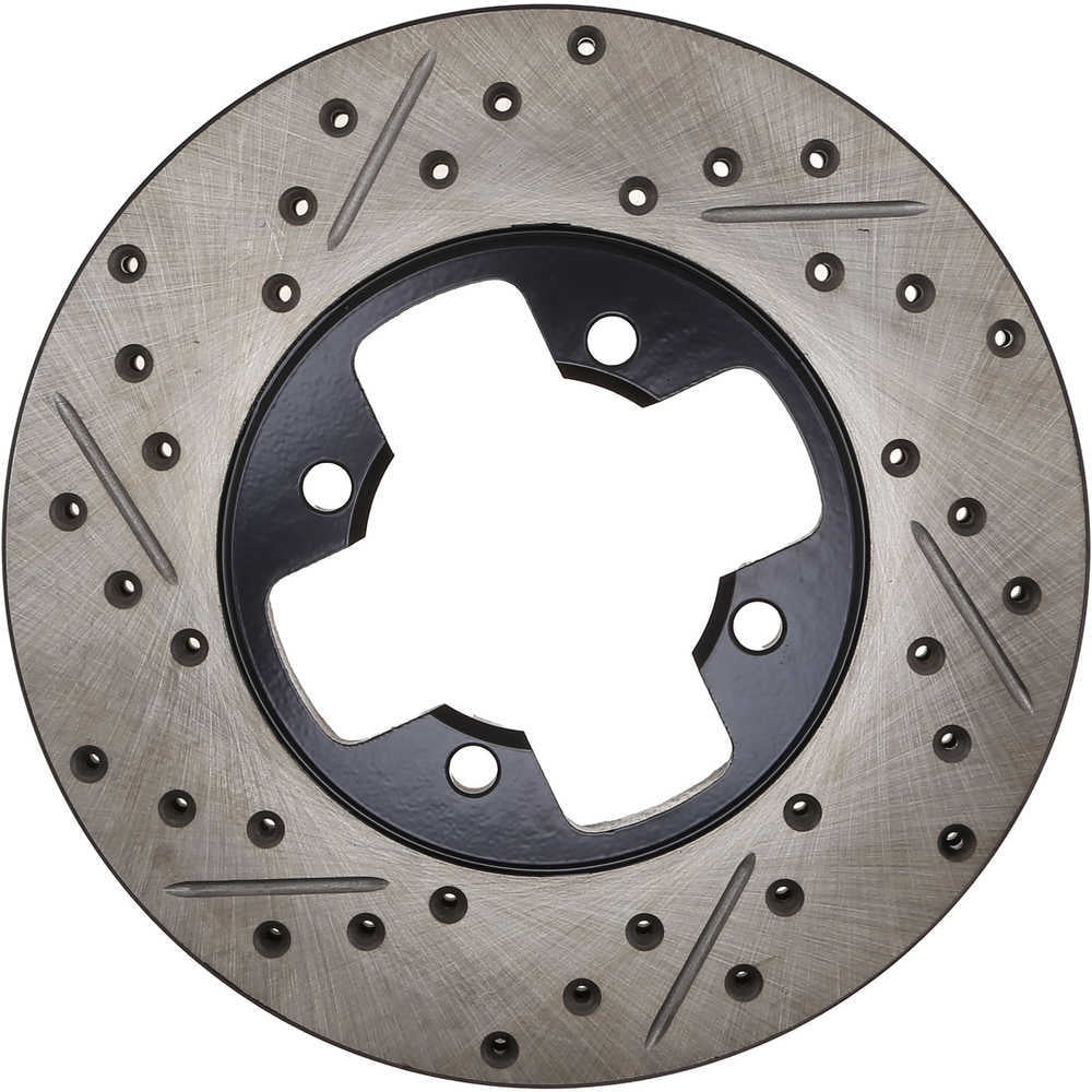 StopTech Slotted Drilled Sport Brake Rotor Fits select: 1979-1983 DATSUN 280ZX