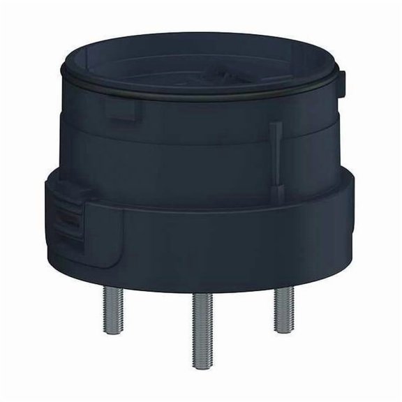 Schneider Electric Mounting Plate,Black,60mm D XVUZ01