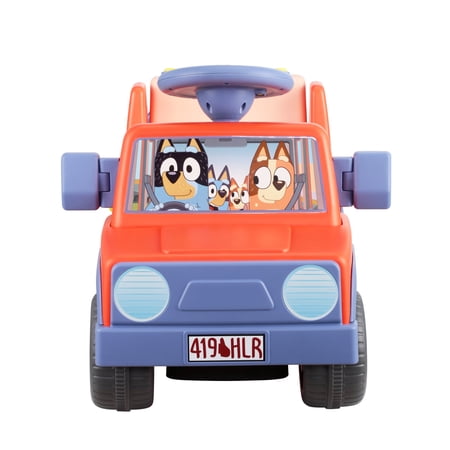 6V BLUEY BATTERY POWERED RIDE ON CAR WITH SOUNDS, KIDS AGES 2+