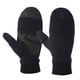 thumbnail image 1 of M Guantes sin dedos con varios dedos con parte superior ajustable y bolsillo para teléfono celular, 1 of 5