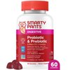 SmartyPants Digestive Probiotic & Prebiotic Gummies, 6 Billion CFUs, 60 Ct, 30-Day Supply