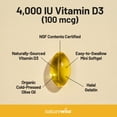 thumbnail image 4 of NatureWise Vitamin D3 4000iu + Organic Olive Oil - 30 Mini Softgels [30-Day Supply], 4 of 13