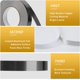 thumbnail image 1 of Cinta adhesiva autoadhesiva para azulejos, Tiras adhesivas decorativas para azulejos para techos, pisos, paredes, puertas Black-2cm*50m ShuxiuWang 8390611609689, 1 of 1