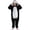 Black_#12, variant on Sewkxo Kids Animal Onesie Costume Halloween Christmas Cosplay Costume Dress Up Clothes Romper Flannel for Girls Boys Kids,Black 100