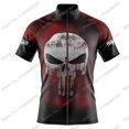 thumbnail image 1 of 2023 Skull Cycling Jersey Set Justiceiro Cycling Clothing Mens Punisher Road Bike Shirt Suit Bicycle Bib Shorts MTB Riding Clothing 17 XS, 1 of 5