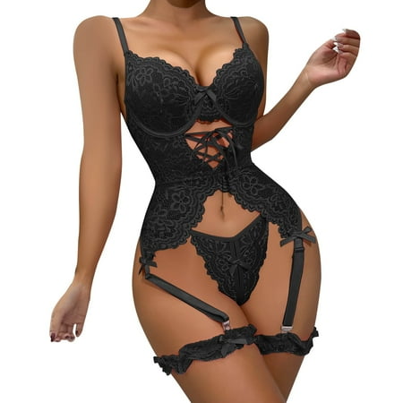 U Bra T Back Bra Womens Lace Fashion Sexy Splicing Slim Fit Bra Set Lace Lingerie Sexy Lingerie