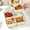 Rectangle, variant on Creative Acrylic Multifunctional Party Snack Tray with Lid,Serving Dishes for Dried Fruits Nuts Candies Fruits,4-Compartment (Rectangle)