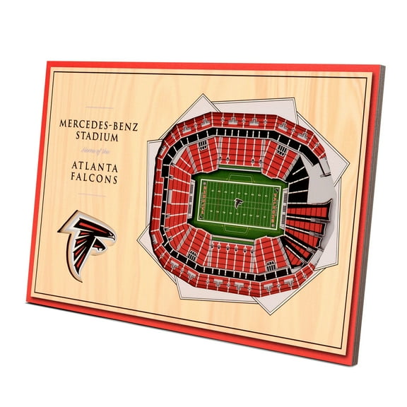 Atlanta Falcons 3D StadiumViews Desktop Display