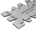 thumbnail image 4 of Screw Thread Gauge Cutting Angle Gage Template 29 to 90 Degrees Lathes Measuring Tool, 2mm Thickness, 4 of 4