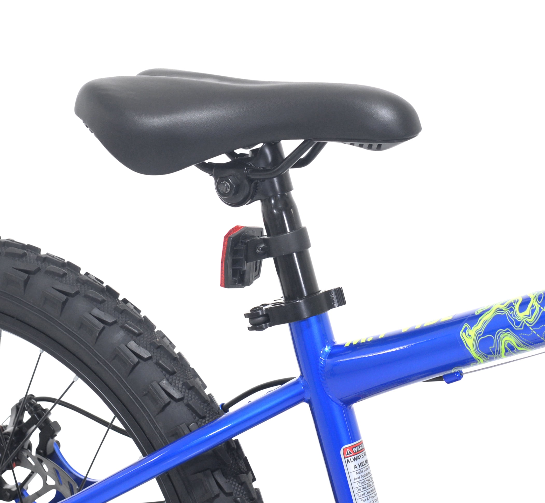 20" Ozark Trail Mountain Bicycle, 7 Speed, Fits Riders 3'11"-4'4", Child, Unisex, Blue