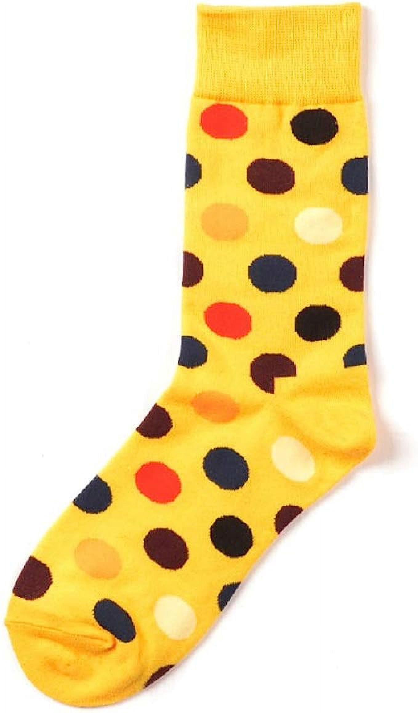 Funky Jazzy Dress Crew Socks For Both Men and Women 4 Pack