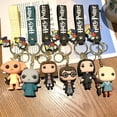 thumbnail image 3 of 2025 Llavero de PVC de Harry Potter en 3D, juguete de Hermione Granger, Malfoy, Ron, Dobby, Voldemort, Snape, figuras de juguete, llaveros de fiesta, regalos para niños, juguetes, 3 of 5