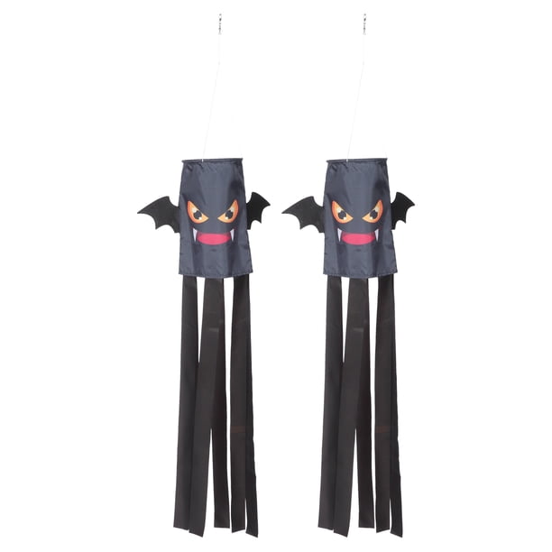 2pcs calcetines decorativos de viento desgaste resistente a los vientos de halloween delicados decoraciones de Halloween