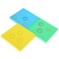 thumbnail image 2 of 3Pcs Nail Board Toy Color Pegboard with Rubber Band Children Early Educational Puzzle Aids, 2 of 14