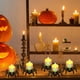 thumbnail image 4 of Uuiauoio Halloween Spider LED Candle Light - Flickering Flameless Electric Tea Light - Plastic Decor for Holiday Party, Mantel Decoration - Battery Operated Halloween Prop for Indoor Outdoor Use, 4 of 6