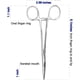 thumbnail image 3 of Extractor de pelo de orejas/nariz para mascotas, recto y curvo, dentado completo, fórceps de bloqueo de hemostato doméstico de acero inoxidable, herramienta profesional para el cuidado de ma, 3 of 5