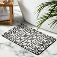 thumbnail image 4 of Non-Slip Aztec Boho Bathroom Rug, 20x32 inch - Luxury Soft and Absorbent Runner - Ideal for Bathroom, Kitchen, Entryway - Modern Western Design, 4 of 5
