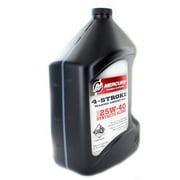 Quicksilver Marine New OEM 25W-40 Synthetic Blend 4-Stroke Oil 1 Gal., 92-8M0078630