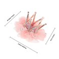 thumbnail image 2 of Rhinestone Hair Clips Crown Hair Clip for Decoration 1Pcs Kids, 2 of 5