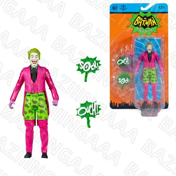 McFarlane Toys The Joker/The Penguin/Batman Unmasked ( Retro: Batman 66 Bundle 15cm figura de acción de juguete modelo de muñeca de colección DC Fivean unisex