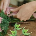 thumbnail image 4 of unbranded 200Ud Calices De Rosa Artificiales En Verde Para Proyectos De Flores Preservadas Y, 4 of 8