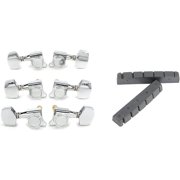 PRS Guitars SE Locking Tuners Set of 6, Chrome (106297::C:003)