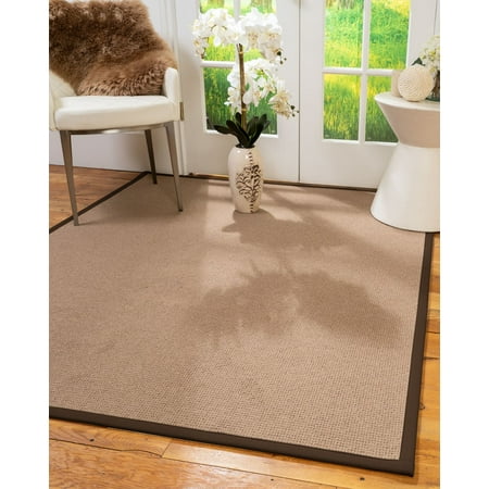 Natural Area Rugs Sandstone Custom Sisal Rug 6 X 9 Oval Extra