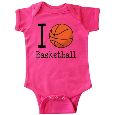 

Inktastic I Heart Basketball Gift Baby Boy or Baby Girl Bodysuit