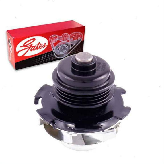 Gates Engine Water Pump compatible with Cadillac DeVille 4.6L V8 1995-2005