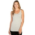 thumbnail image 6 of Skinny Tees Tonal Striped Tank 207, 6 of 6