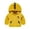 Yellow, variant on Toddler Baby Zip Up Hoodies Boy Girl Long Sleeve Hooded Sweatshirt Jacket Top with Pocket Kid Casual Outwear Clothes Army Green 4 Years