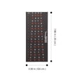 thumbnail image 2 of STRANDCHIC 2Pcs Guitar Scale Stickers Reusable Guitar Neck Decals for Beginner Practice and Decoration, 2 of 6