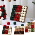 thumbnail image 1 of Xihbxyly Bolas de Lana Navideñas, Juego de Decoración Multicolor, Caja de 36 Piezas, Versátil para Árboles de Navidad, Bodas y Fiestas, Fácil de Colgar, Tamaño 7.87 X 7.87 X 1.97 Pulgadas, 1 of 7