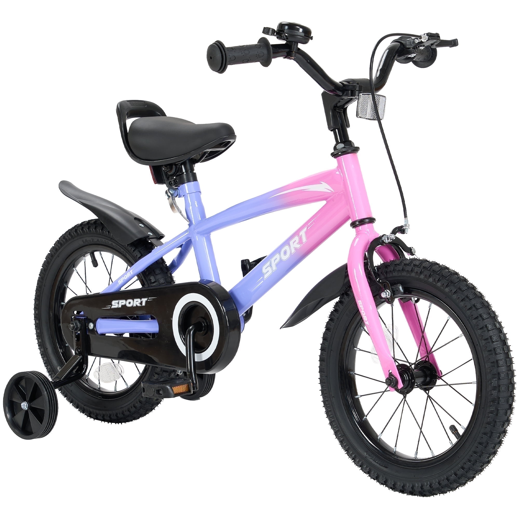 B-bike 18インチ Schwinn Firehawk Kids Bike, 18-Inch Wheels, Training Wheels