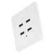 thumbnail image 3 of Toma de Corriente USB de Pared Con 4 Puertos USB, Panel Cuadrado Para El Hogar y la Oficina, 3 of 7