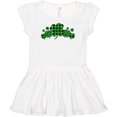 thumbnail image 3 of Inktastic St. Patrick's Day Clovers in Plaid Girls Baby Dress, 3 of 5