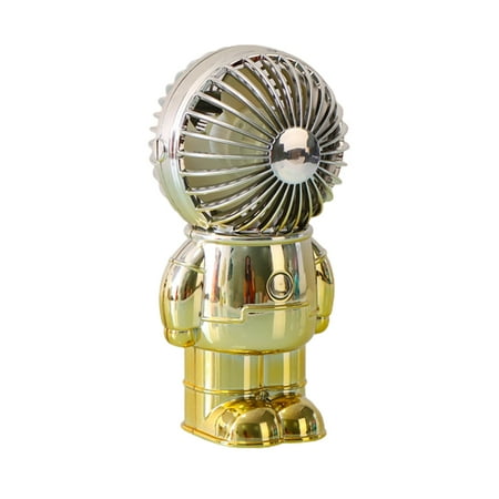 

Mini USB Handheld Fan Cute Astronaut Ultra Quiet Fans for Home Office Bedroom Summer Portable Cooler
