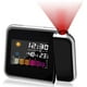 thumbnail image 1 of Mmester Projektionswecker, LCD Projektion Digital Wecker, USB-Aufladung LCD-Farb-Displaybeleuchtung Digital Snooze-Wecker, Mit Temperaturanzeige Hygrometer Innentemperatur Wecker Uhrzeit Datumsanzeige Ormromra LN-1842, 1 of 6