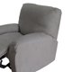 thumbnail image 3 of Para Muebles De Sils Elásticas Universales Con Bolsillo Remoto, Poliéster O ,  adaptaciónción A Mayoría Sillones Gris () perfecl Sofá Reclinable Slipcover, 3 of 3